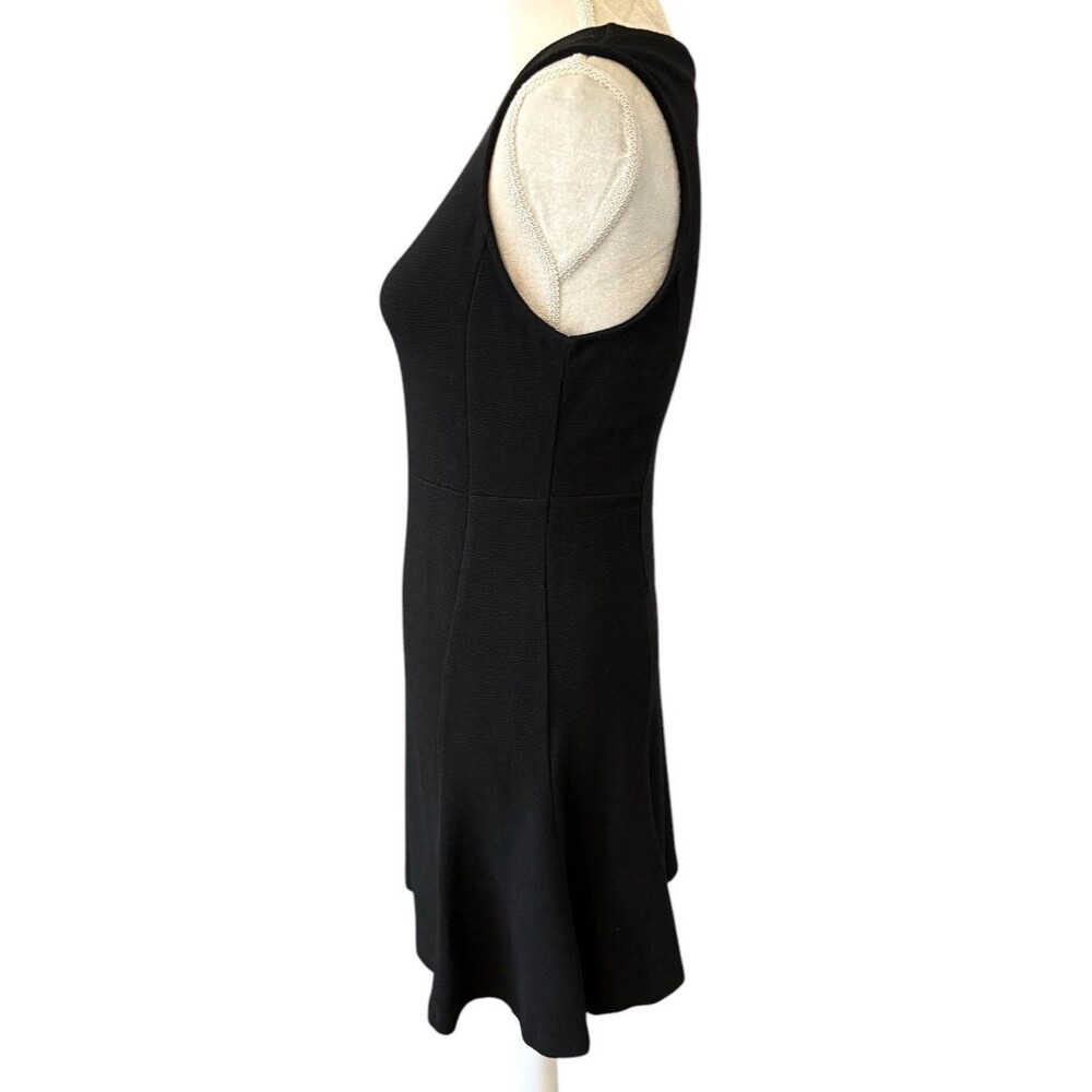 Banana Republic Sleeveless Sheath Dress Women's Size Small Black Stretch Flowy - Picture 2 of 16
